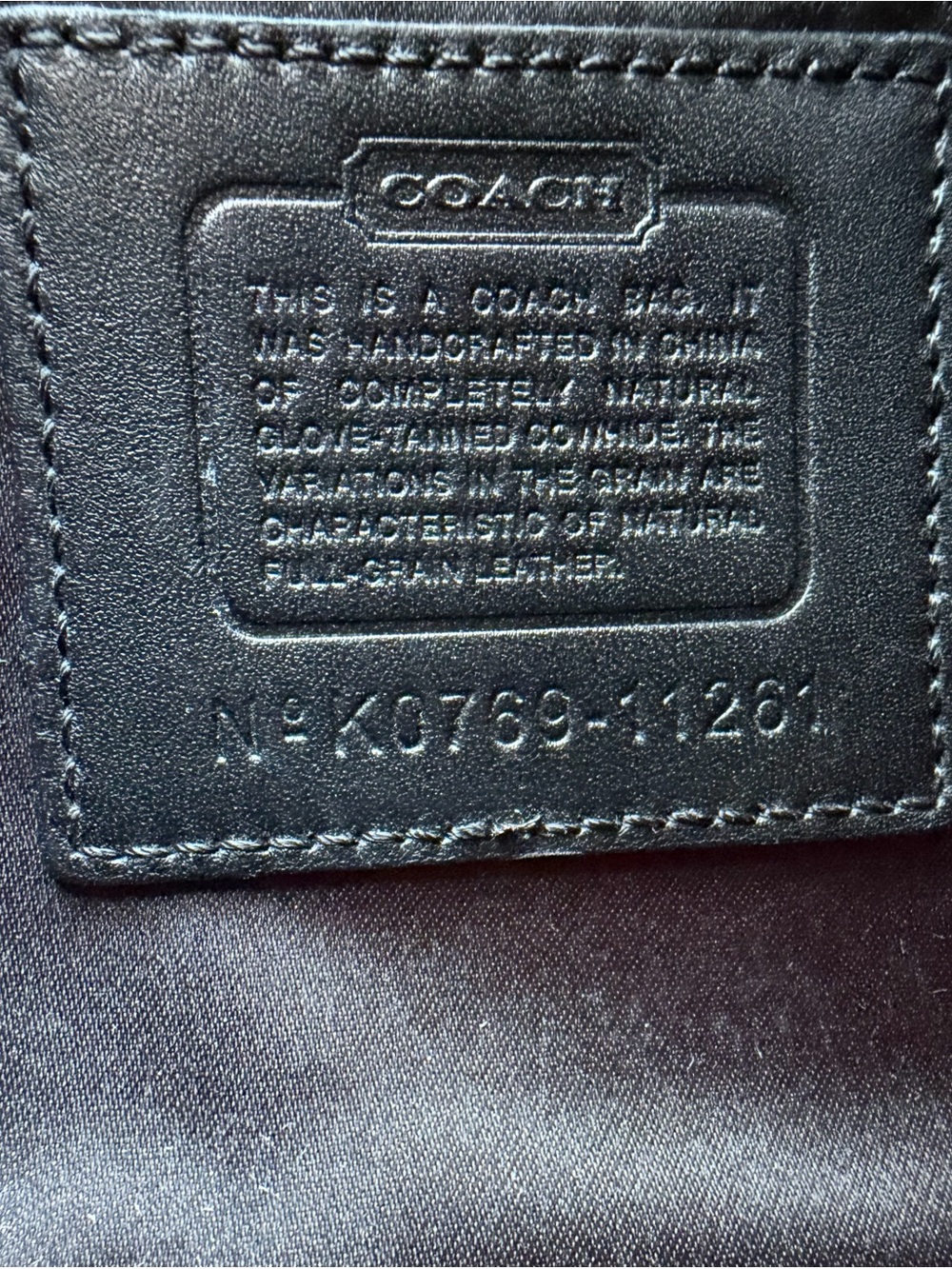 Vintage Grail: Coach Ergo Belted Hobo Bag in Black Leather (Style 11261) - Picture 2 of 12